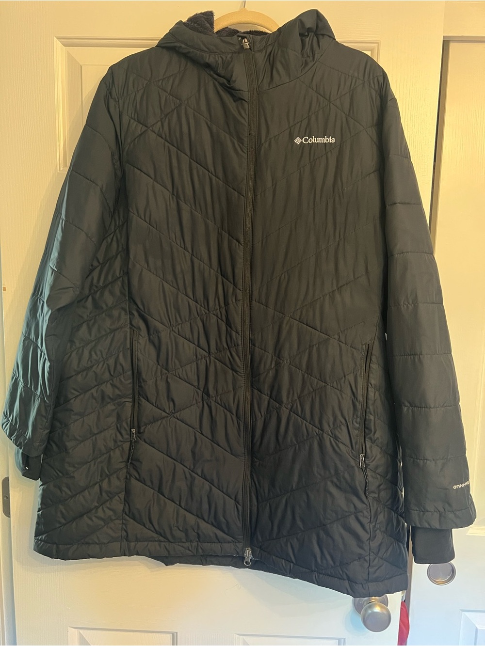 Columbia Heavenly Long Hooded Omni-Heat Insulated Coat